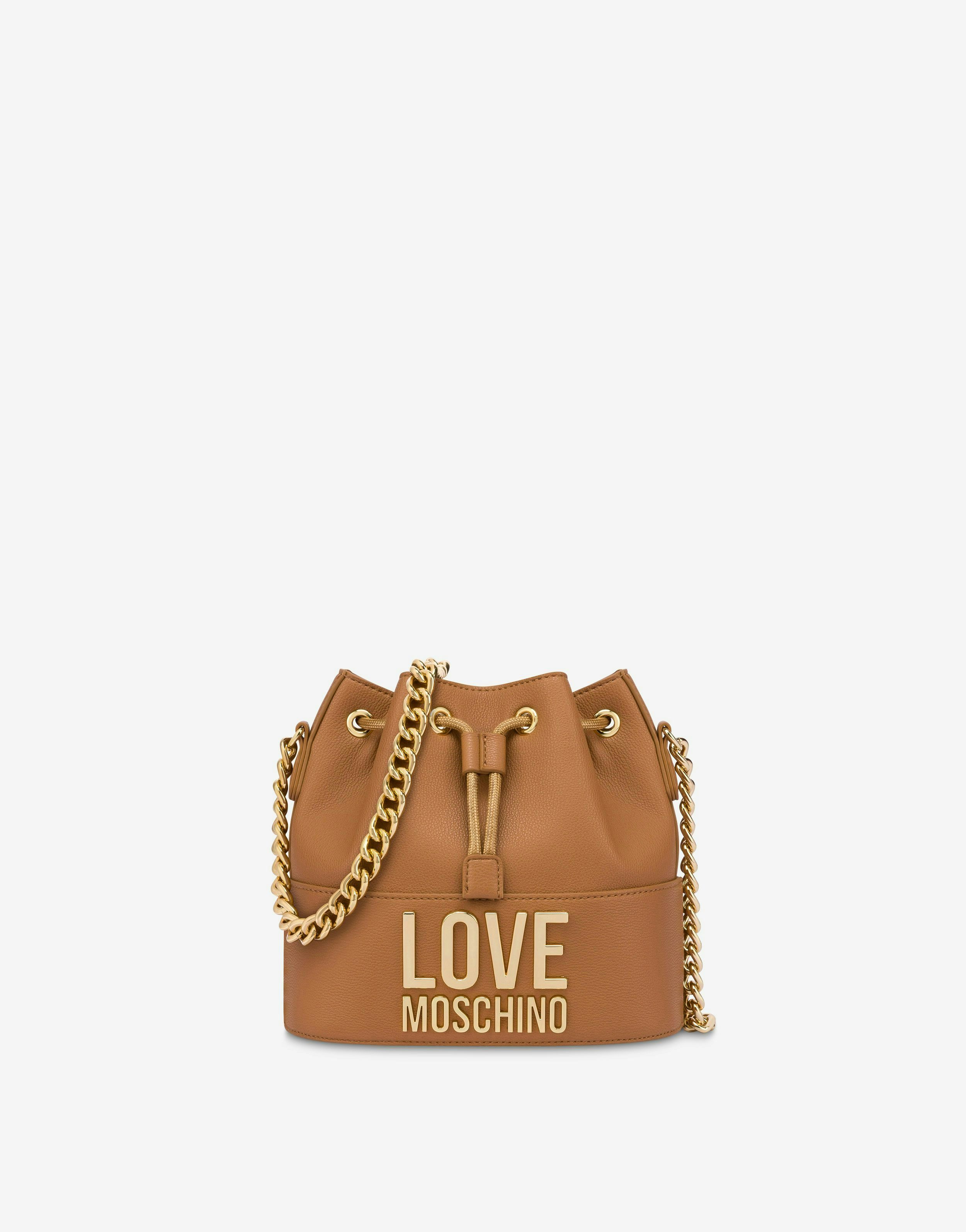 Quilted Details two-tone shoulder bag | Moschino Official Store