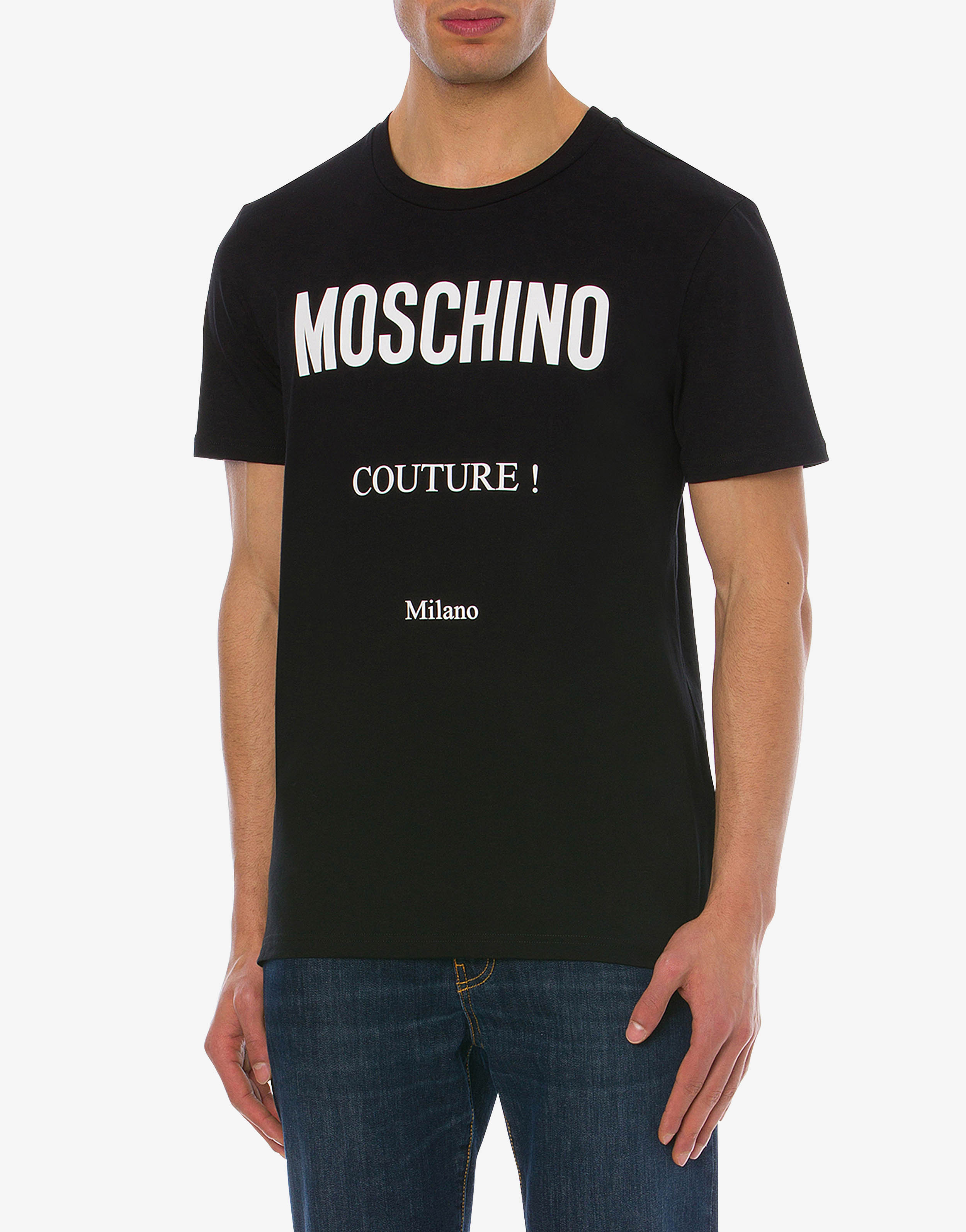 Moschino Store t-shirt Jersey Couture | Moschino Official