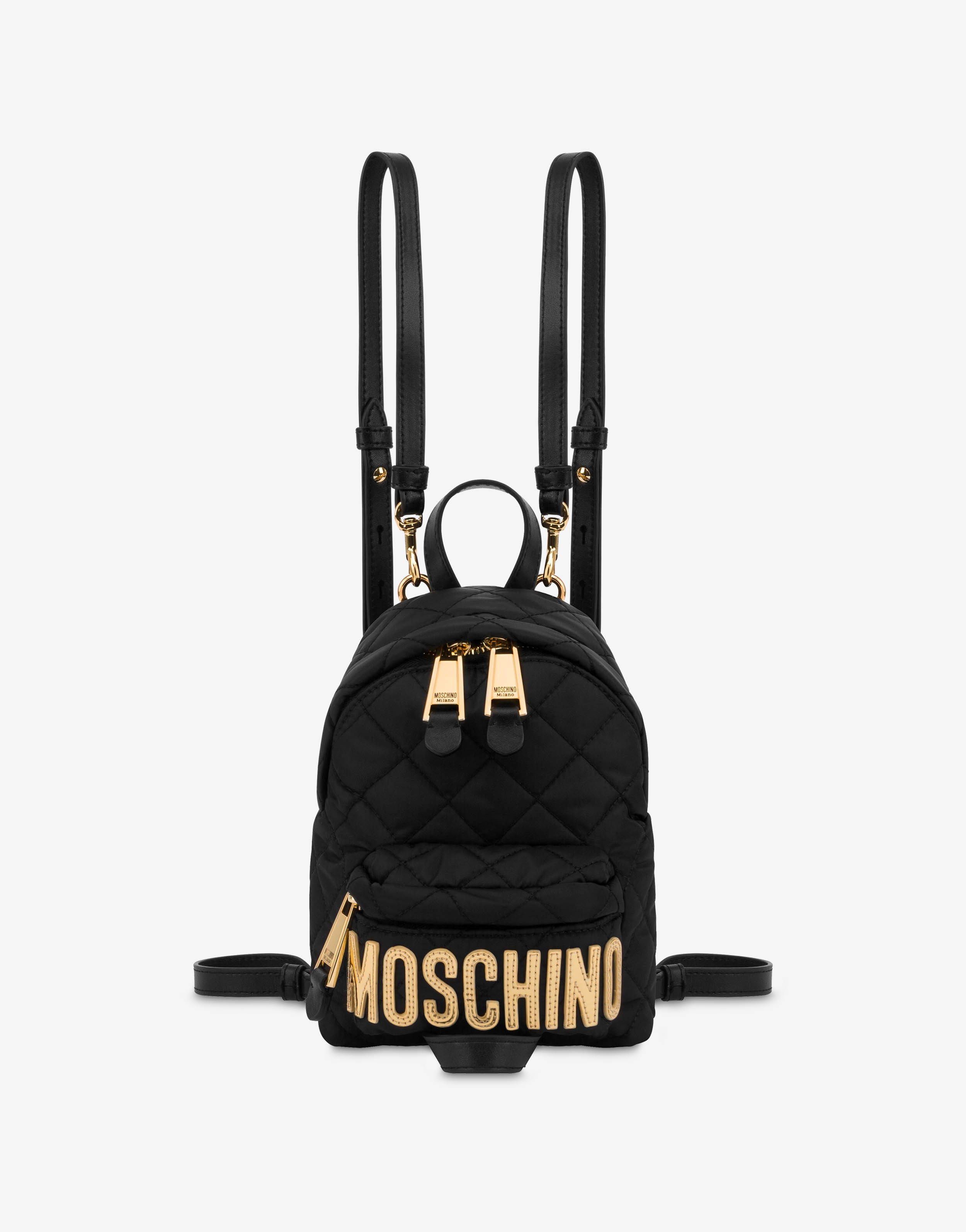 ミニ キルティングバックパック ロゴ入り | Moschino Official Store