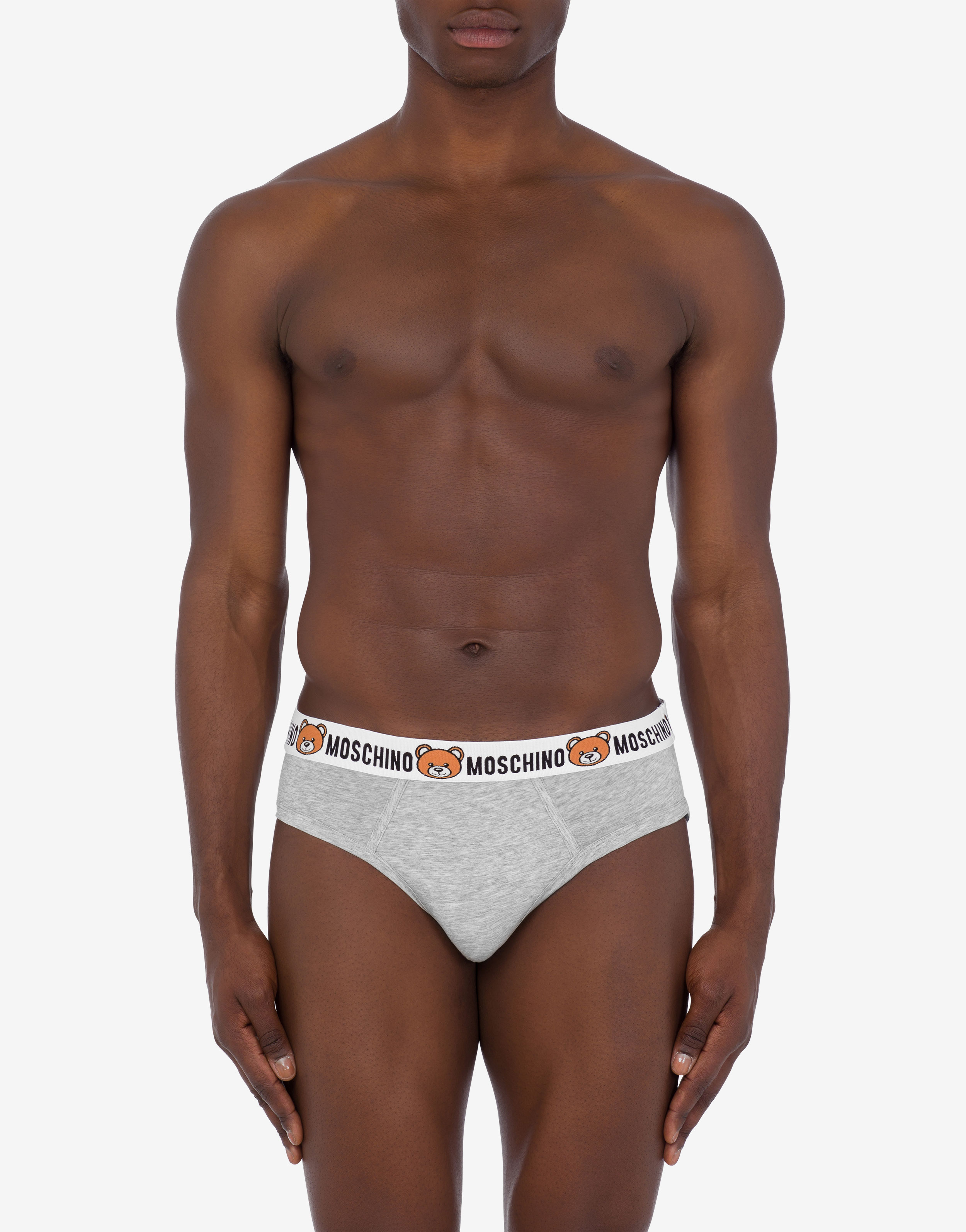 Moschino underwear Men XS size white Boxer pants 2 pieces