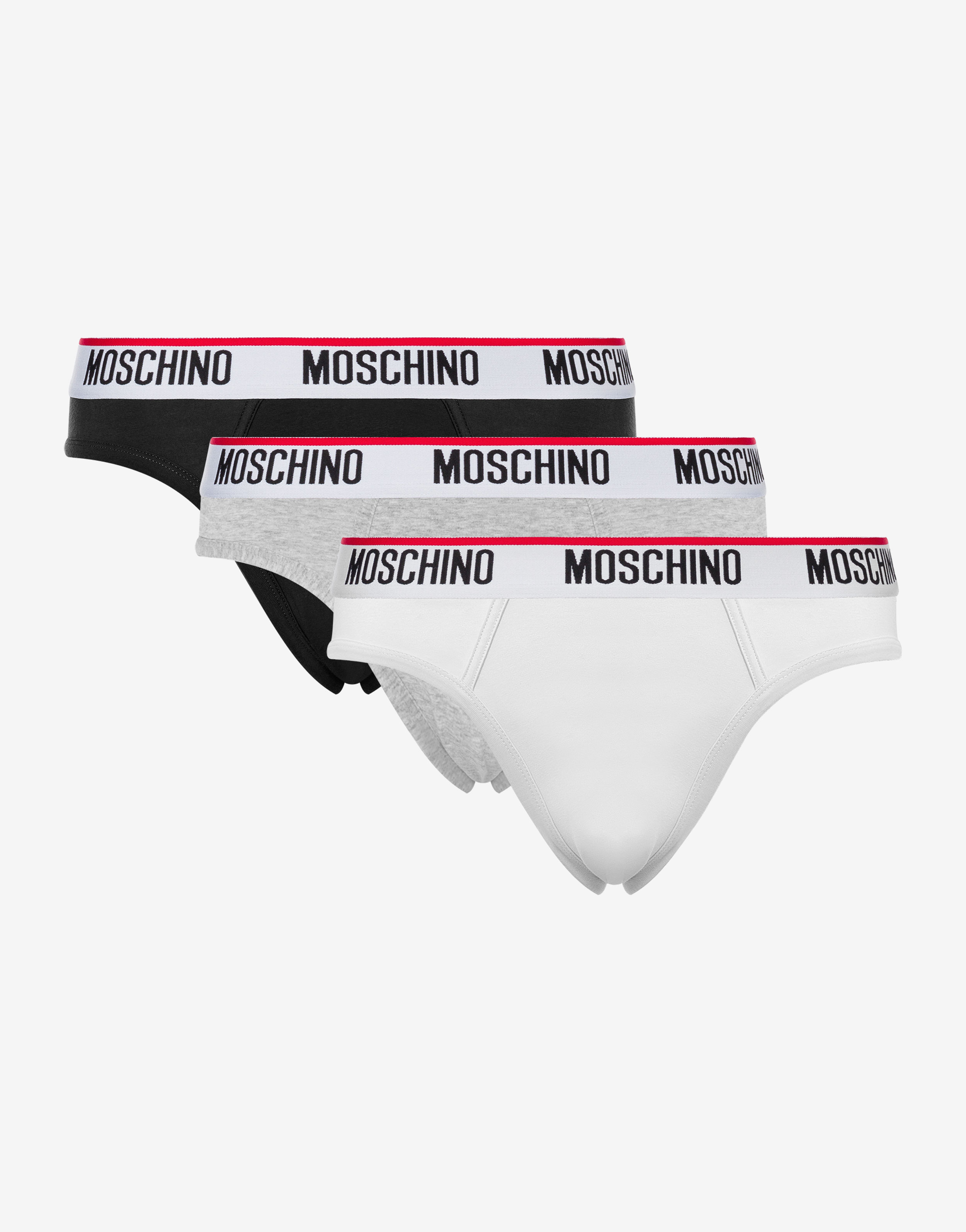 Moschino Underwear Moschino Underwear Logo 3 Pack Boxer Shorts Multi 5555