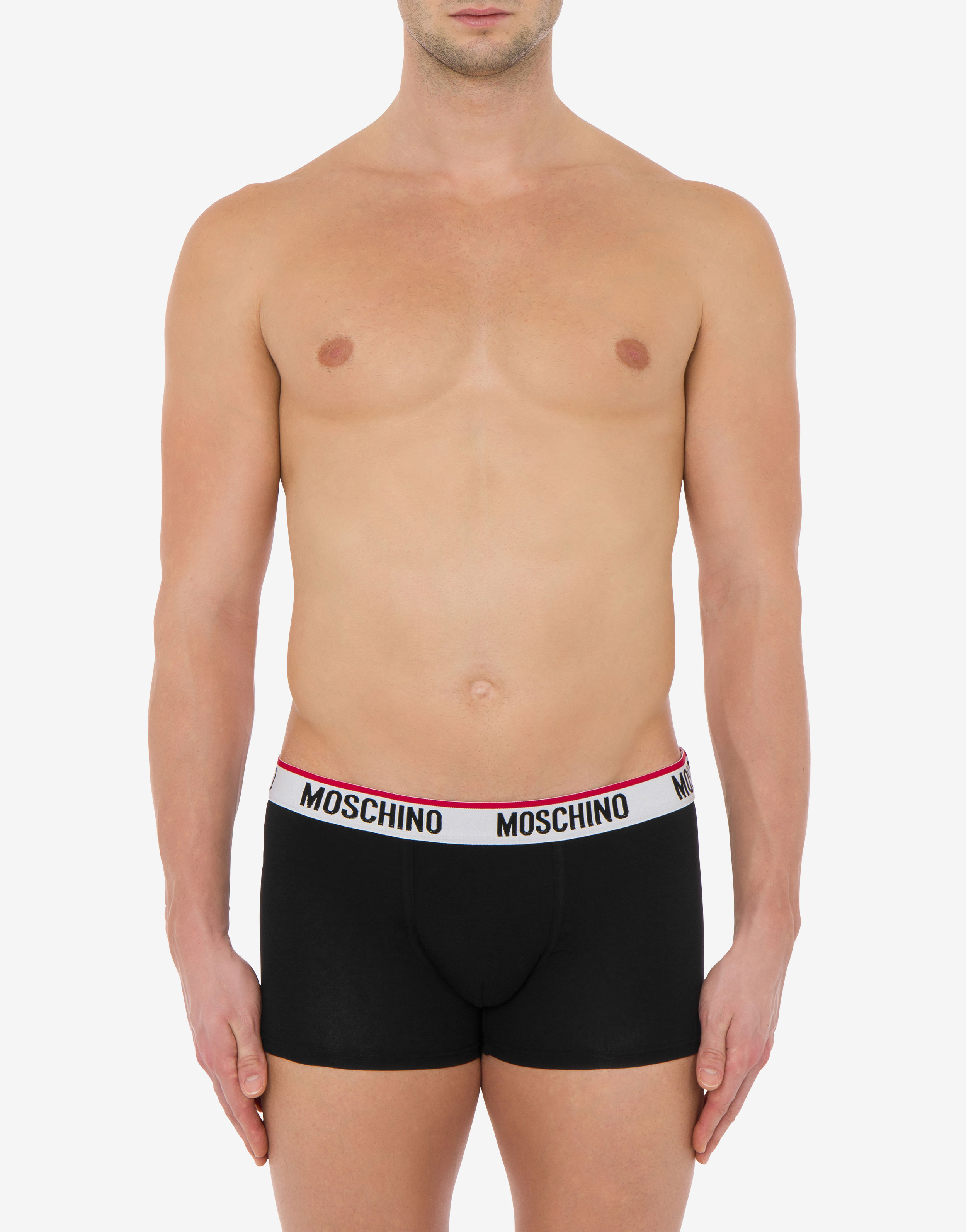 Moschino Underwear 3 Pack Boxers Grey
