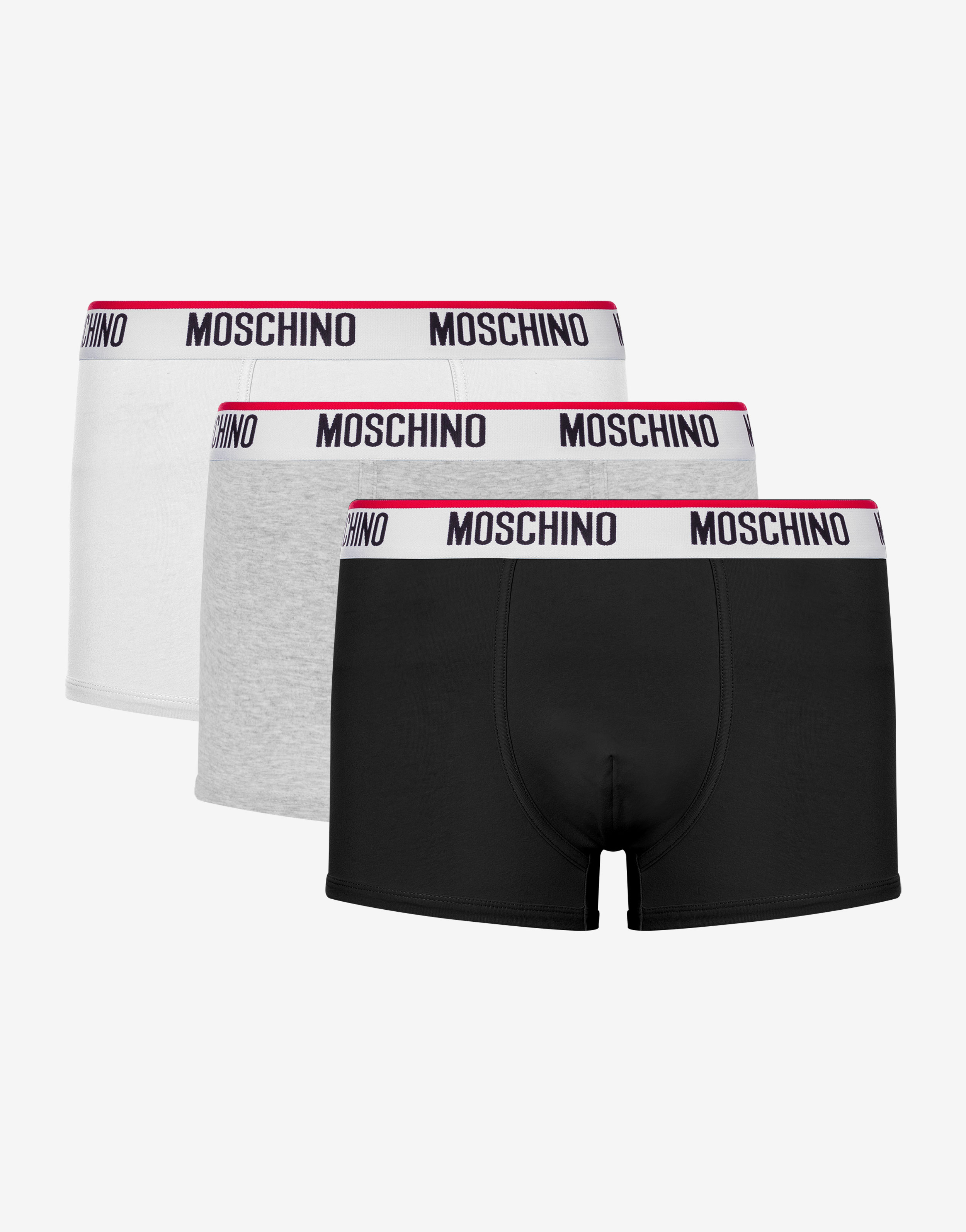 Moschino Underwear Mens Animal Print Stretch Cotton Micro Briefs