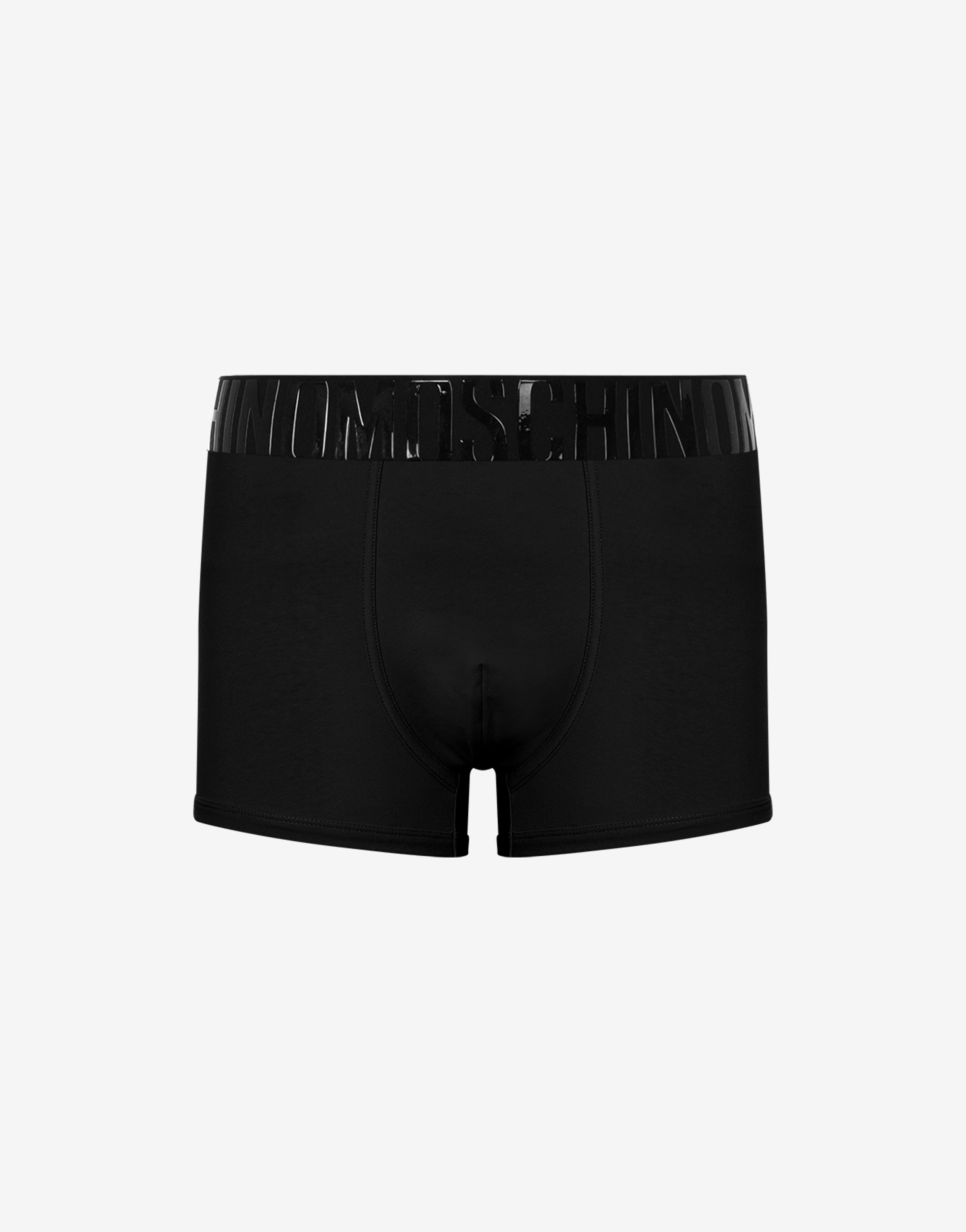 Shiny Logo stretch jersey boxers | Moschino Official Store