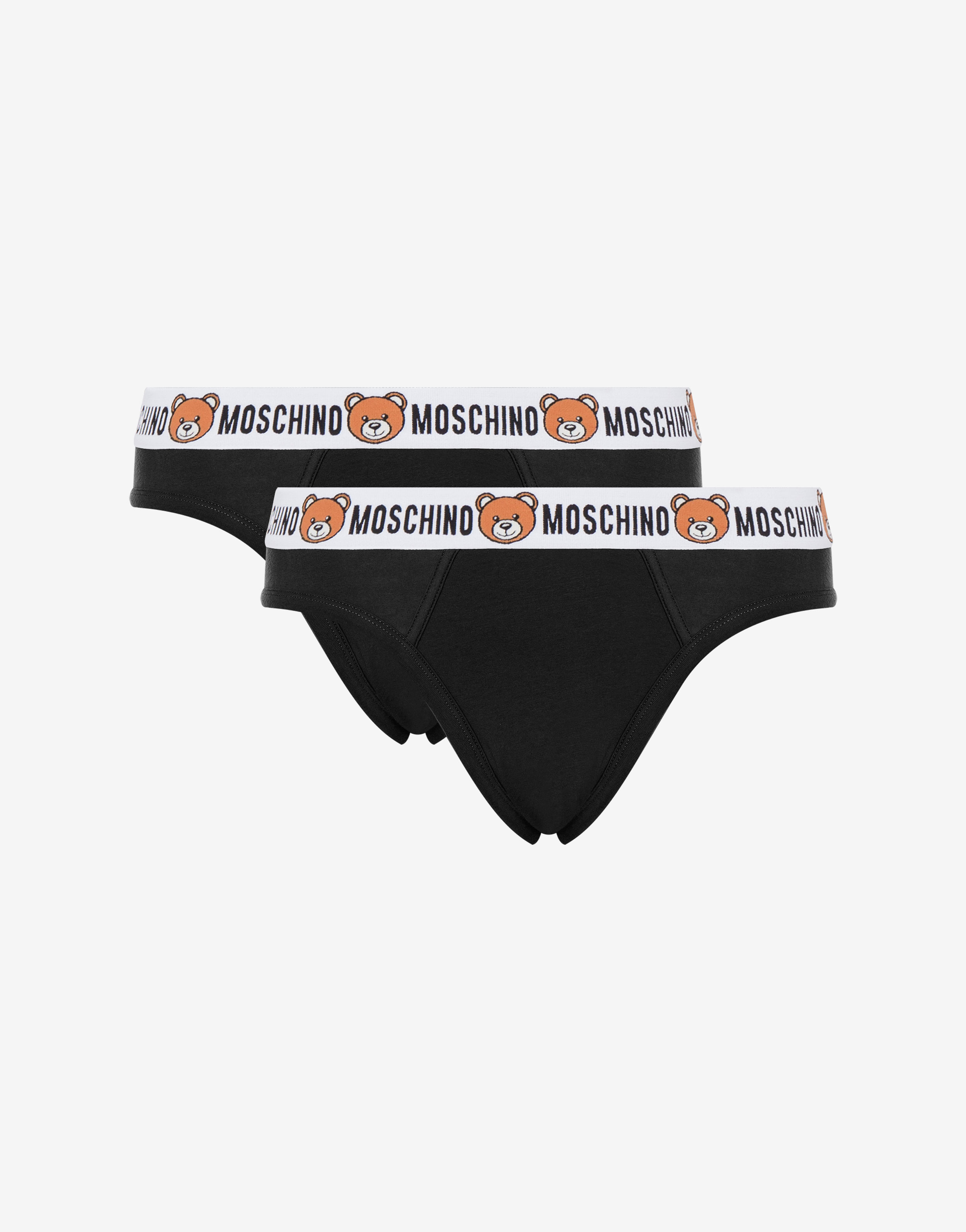Moda-Underwear:3-Pack Men's Briefs Moschino Basic - A41393-4300