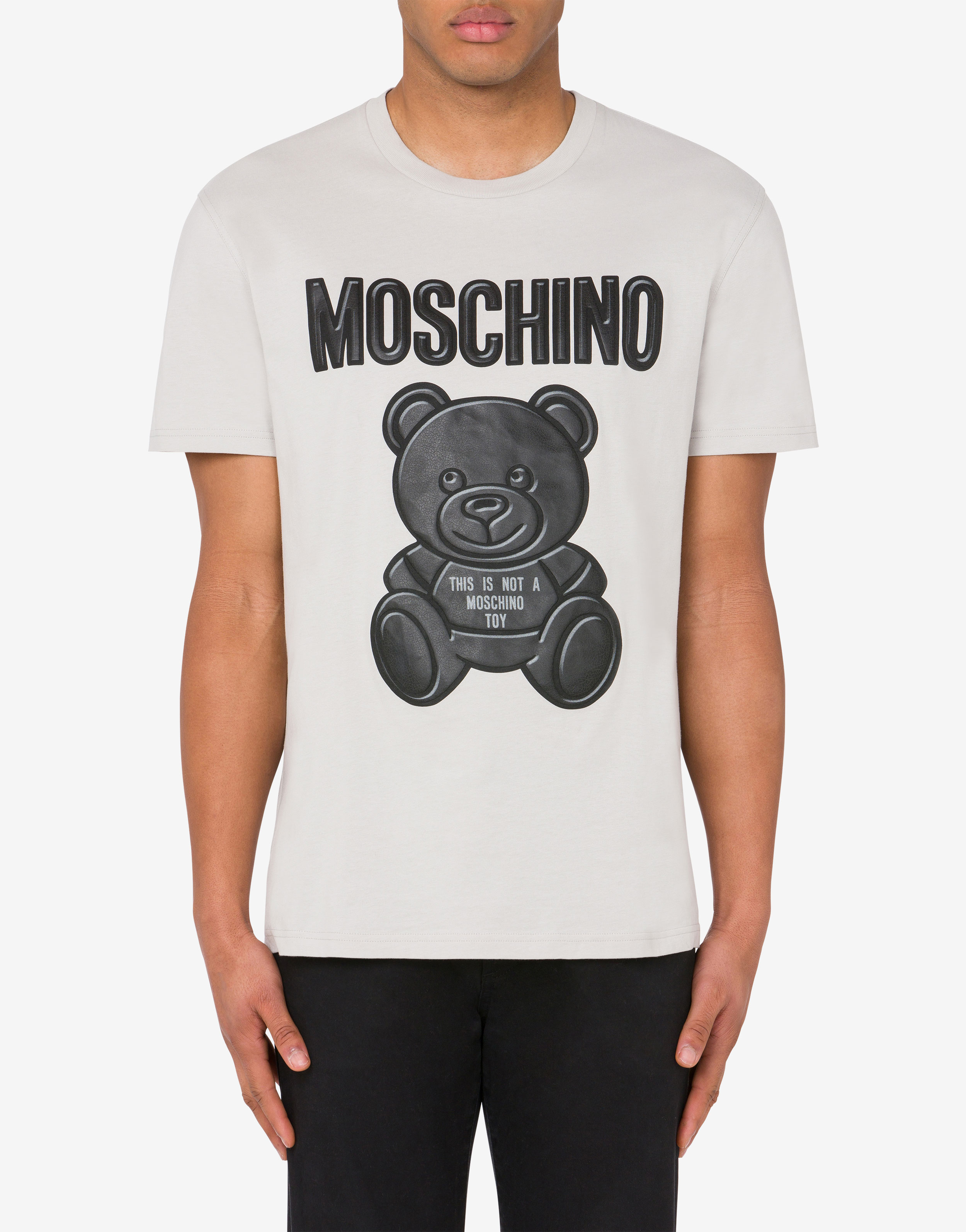Moschino テディベア オーガニックジャージー Tシャツ