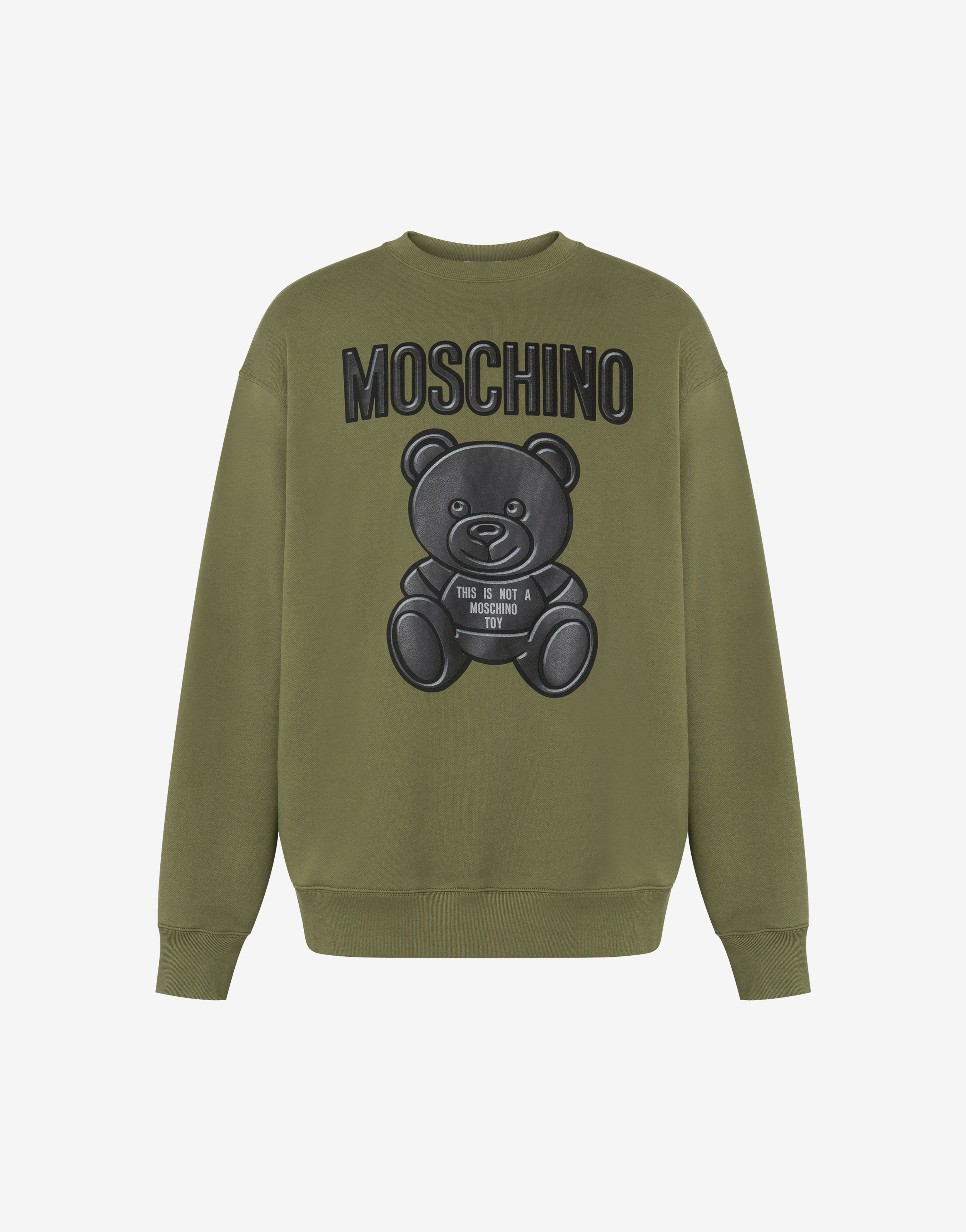 Moschino Teddy Bear Organic Cotton Hoodie - Farfetch