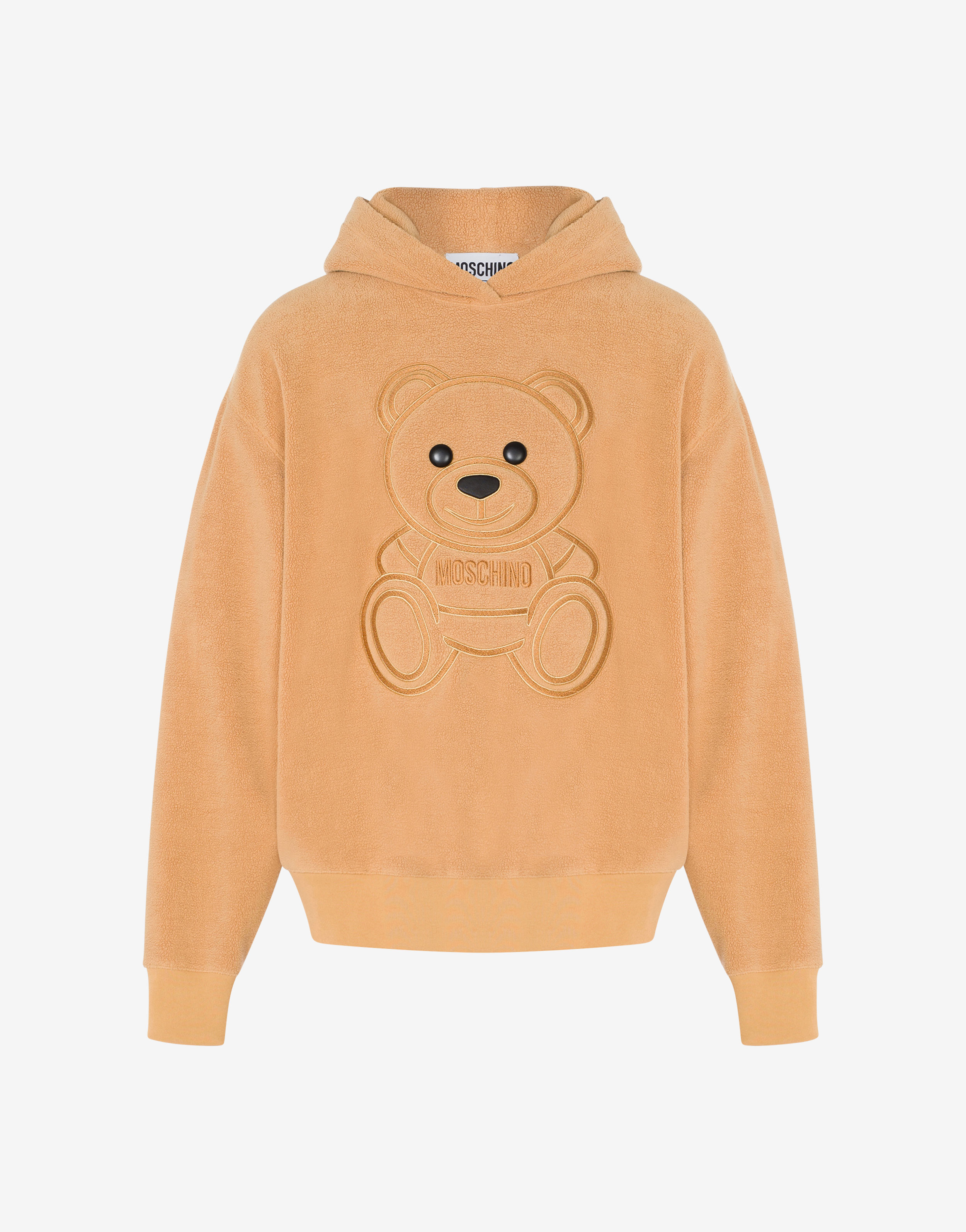 Accent textured teddy sweatshirt, Moschino, Shop Men's Designer Moschino  Online in Canada