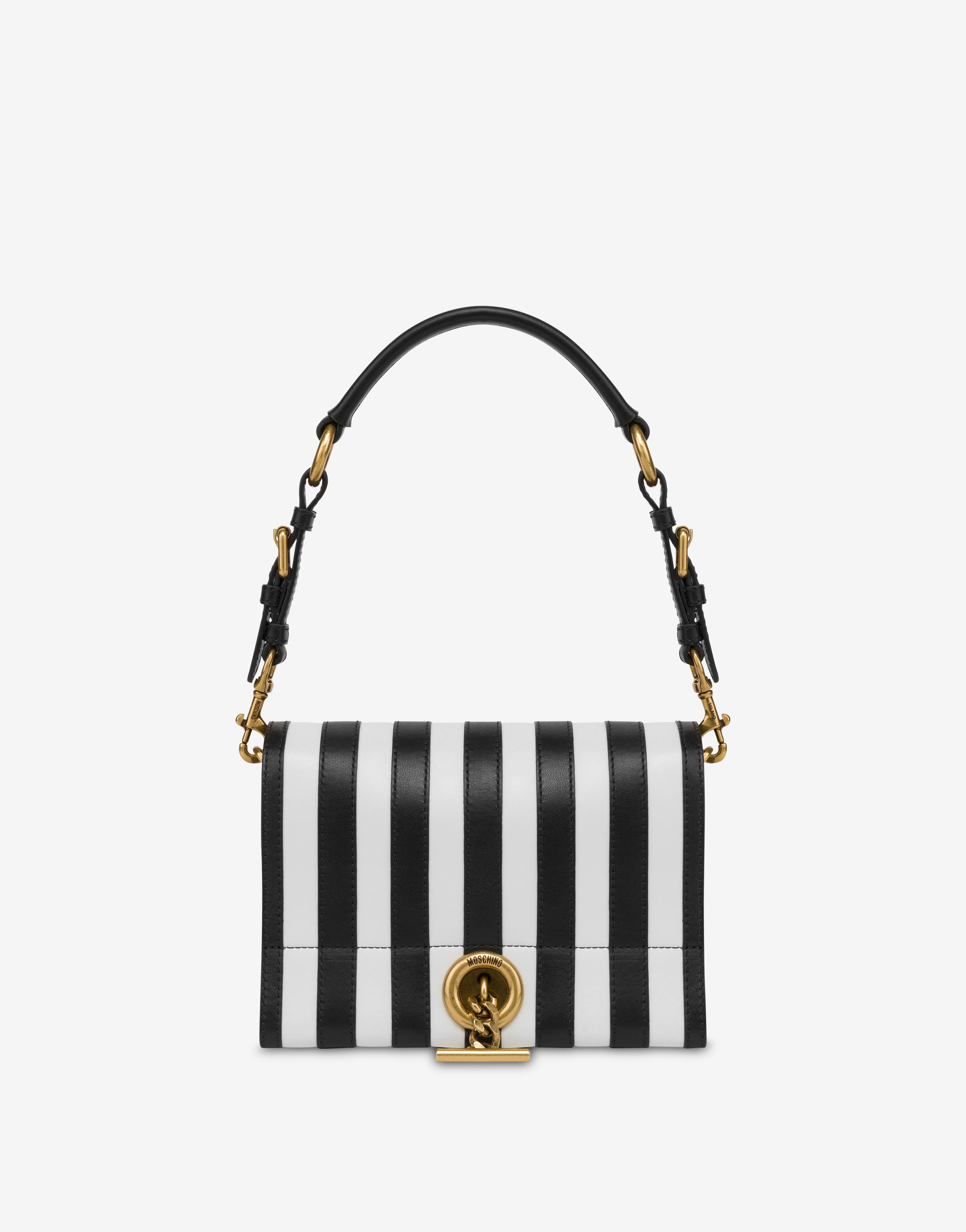 Black and White Striped Purse with High Heel Accents and Tassle Charm. | Striped  purse, Purses, Tassles