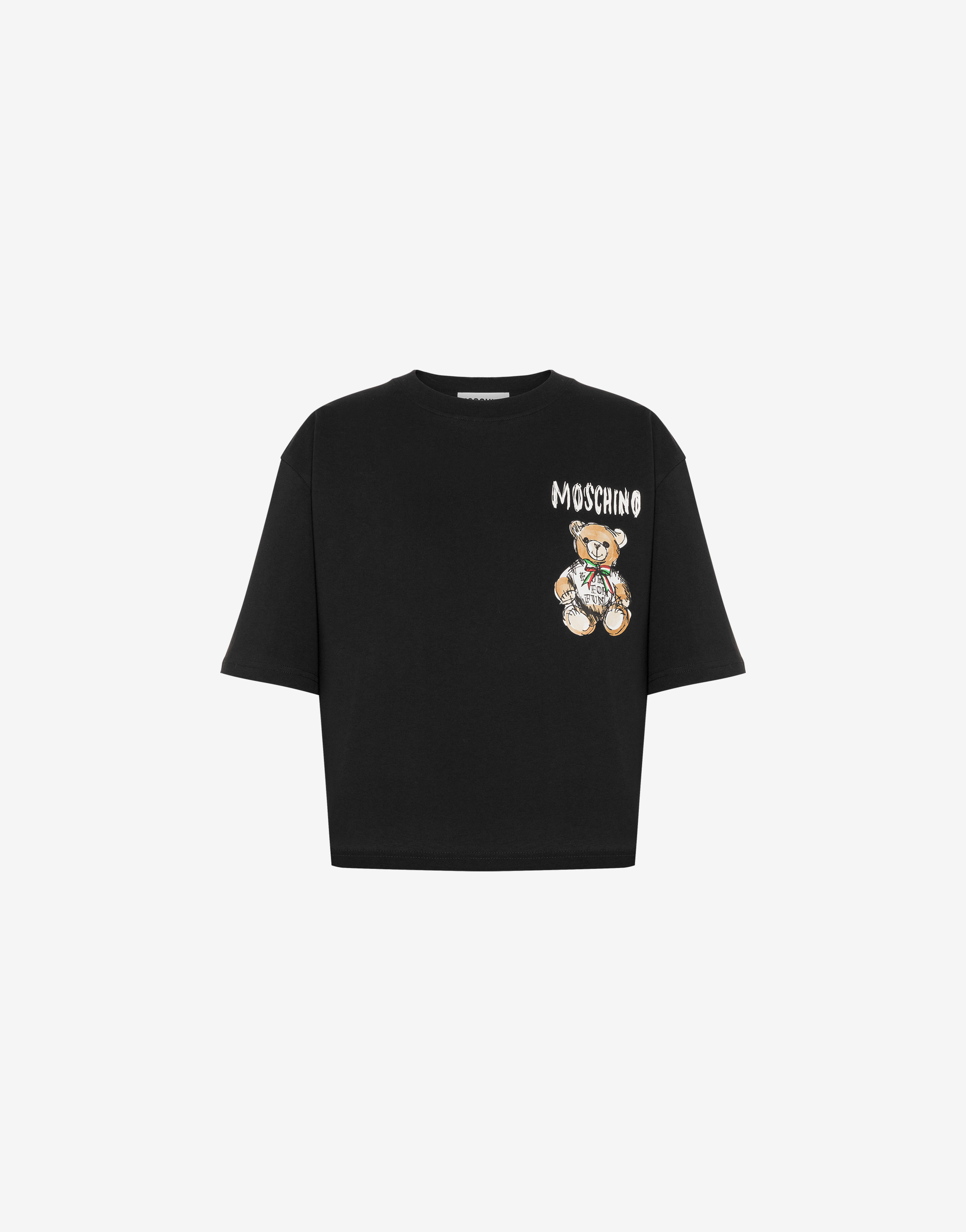 Moschino Moschino Teddy Bear Logo T Shirt - Stylemyle
