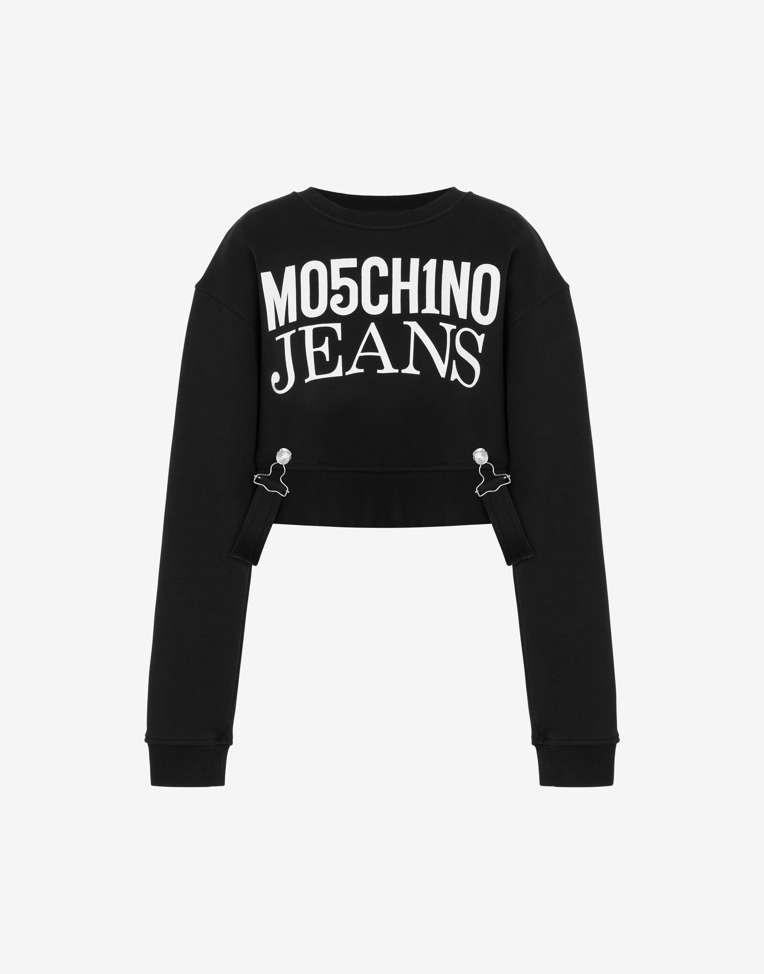 Denim bralette  Moschino Official Store