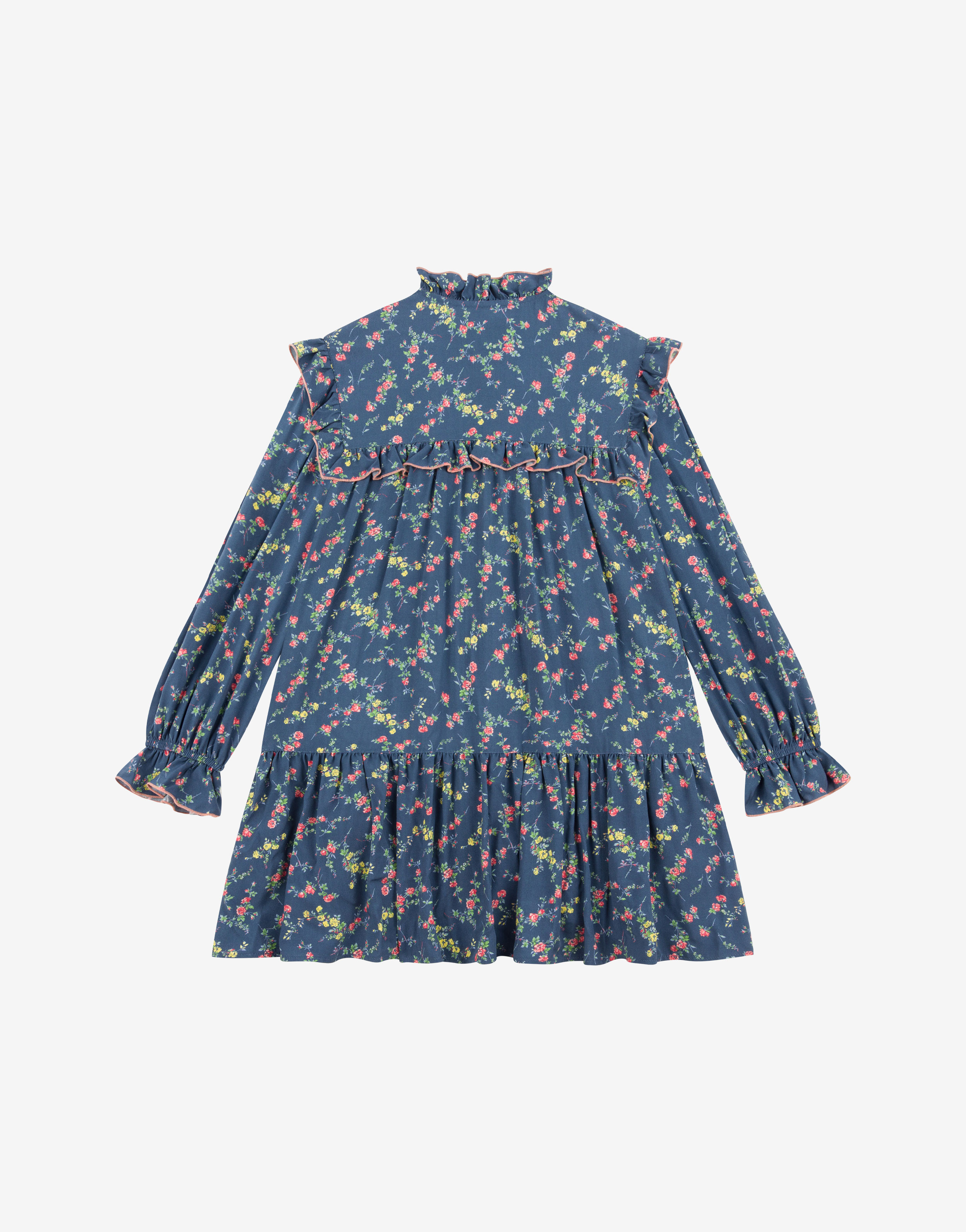 Kids' all-over Flower cotton dress