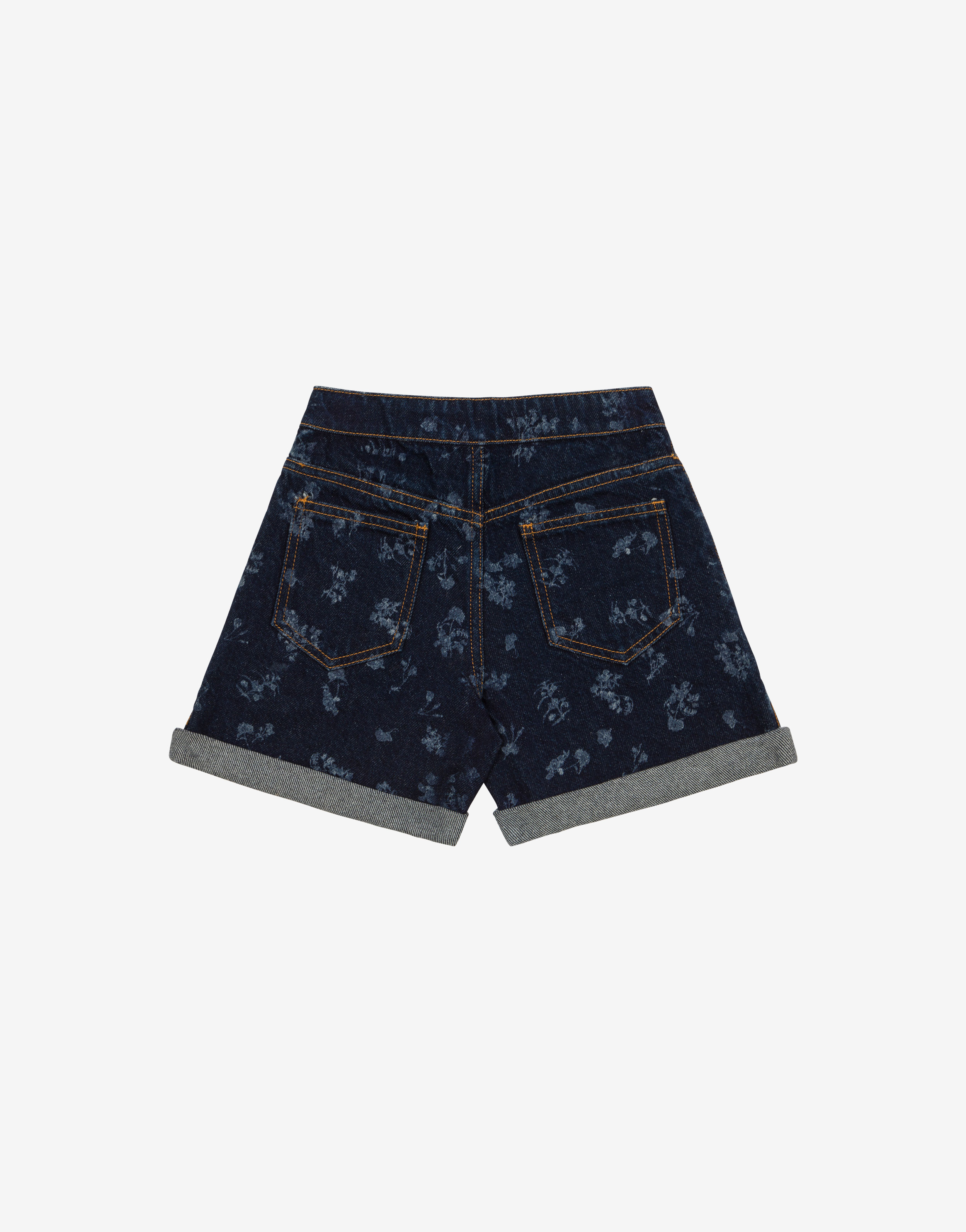 Kinderjeansshorts all over Flowers