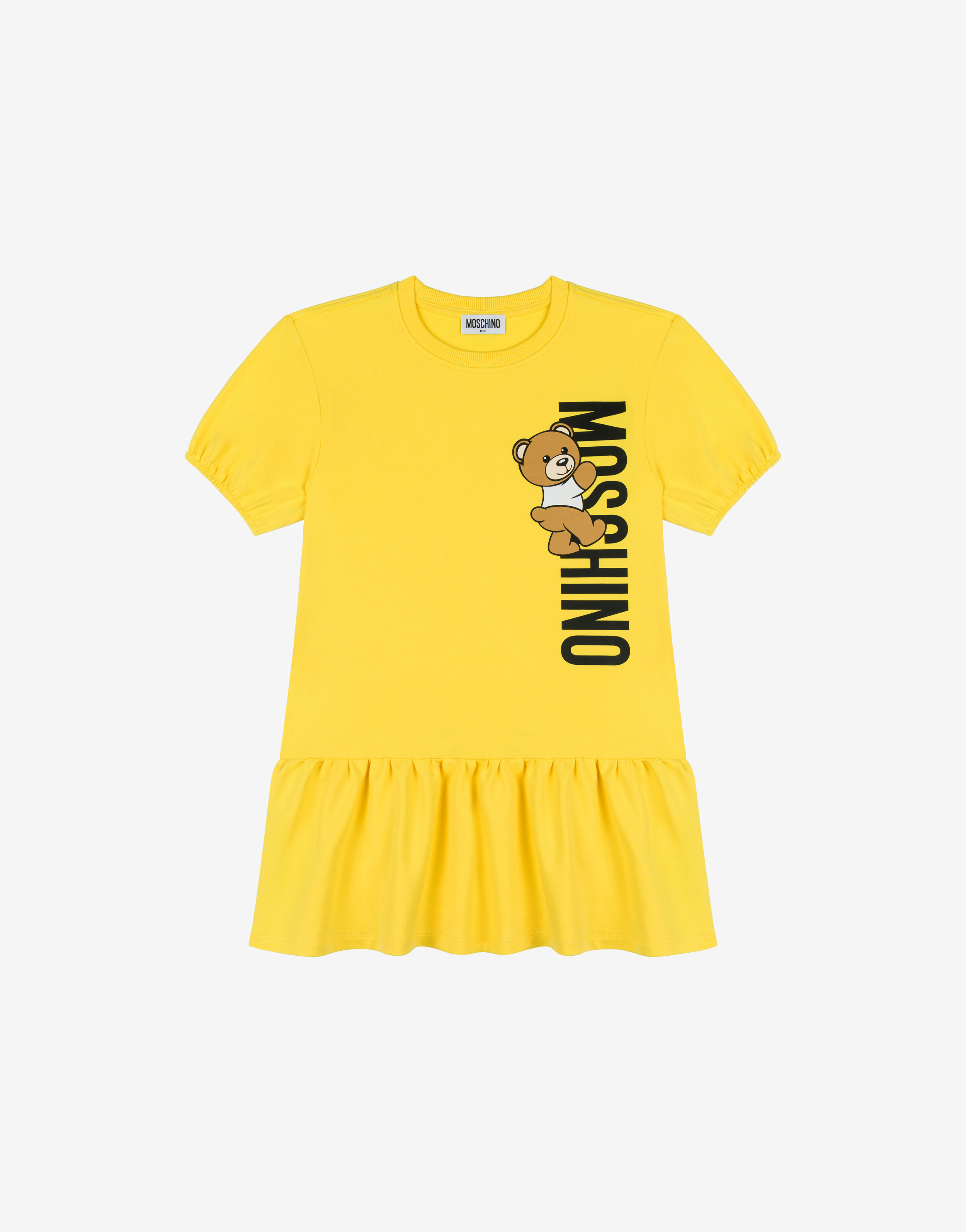 Teddy Logo fleece dress  Moschino Official Store