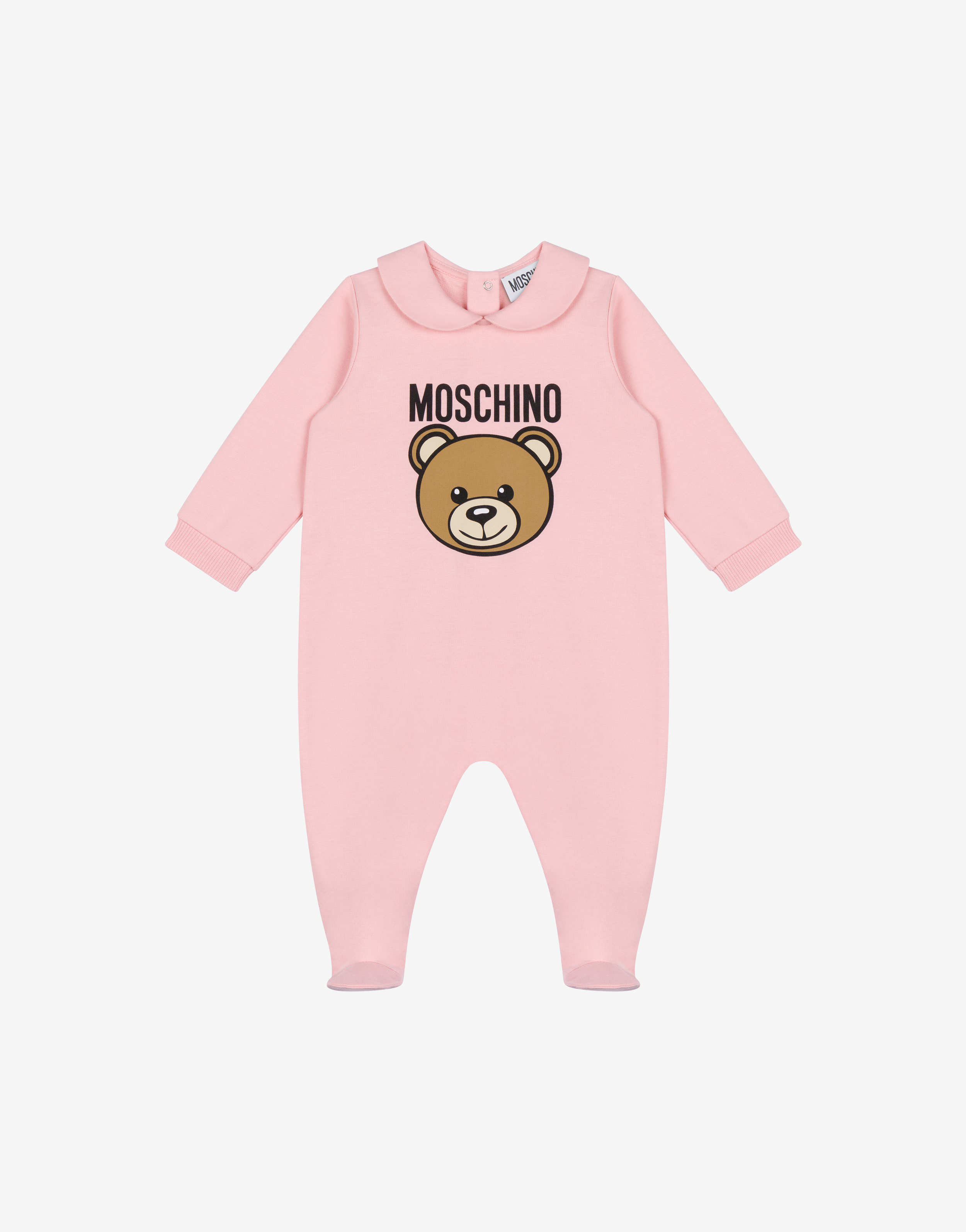 Moschino Baby Boys Ivory Blue Teddy Bear Shirt Pant Outfit