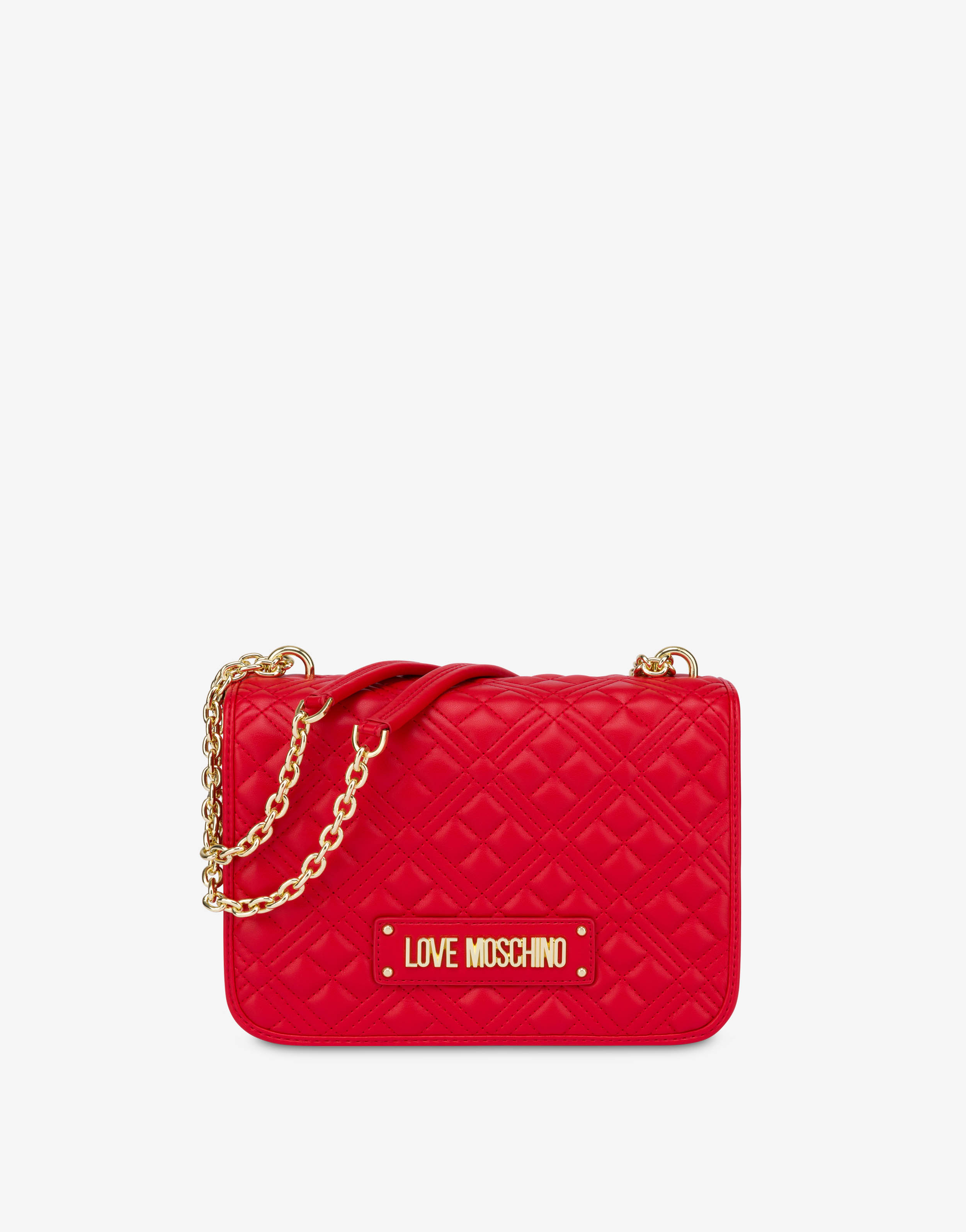 Love Moschino Shoulder Bag, Red (Rosso) : Clothing, Shoes & Jewelry -  Amazon.com