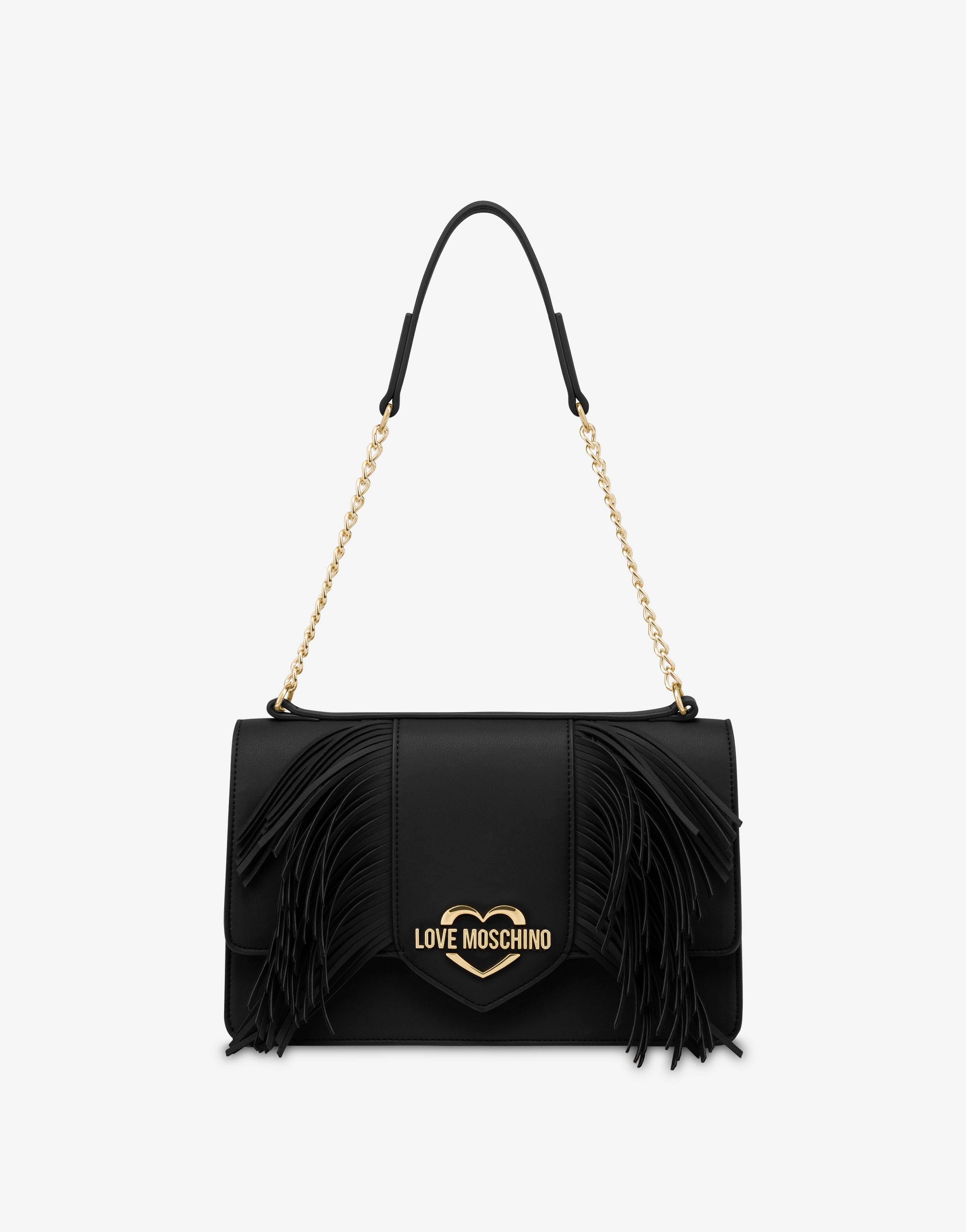 LOVE MOSCHINO, Black Women's Handbag