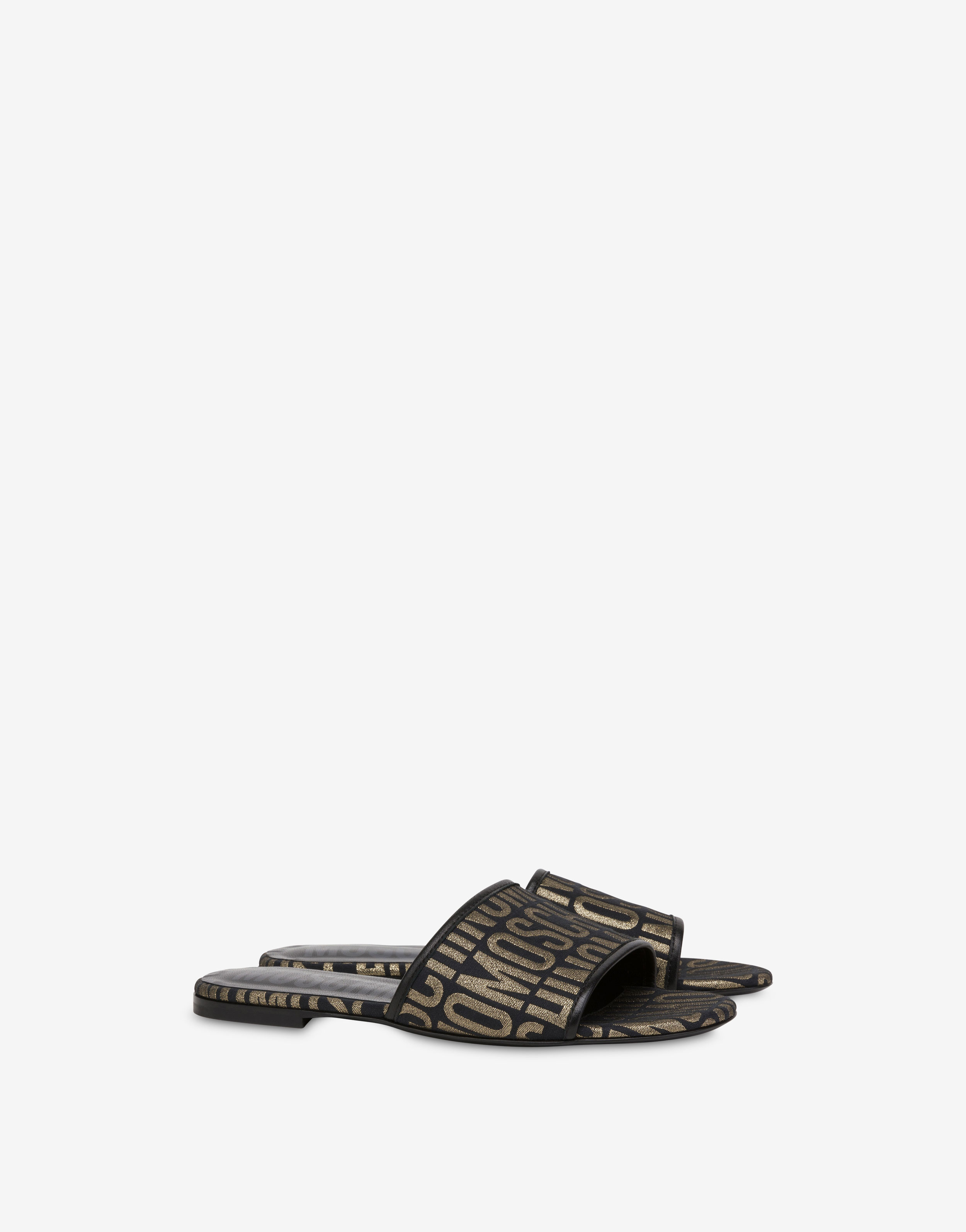 Nalho black thong sandal