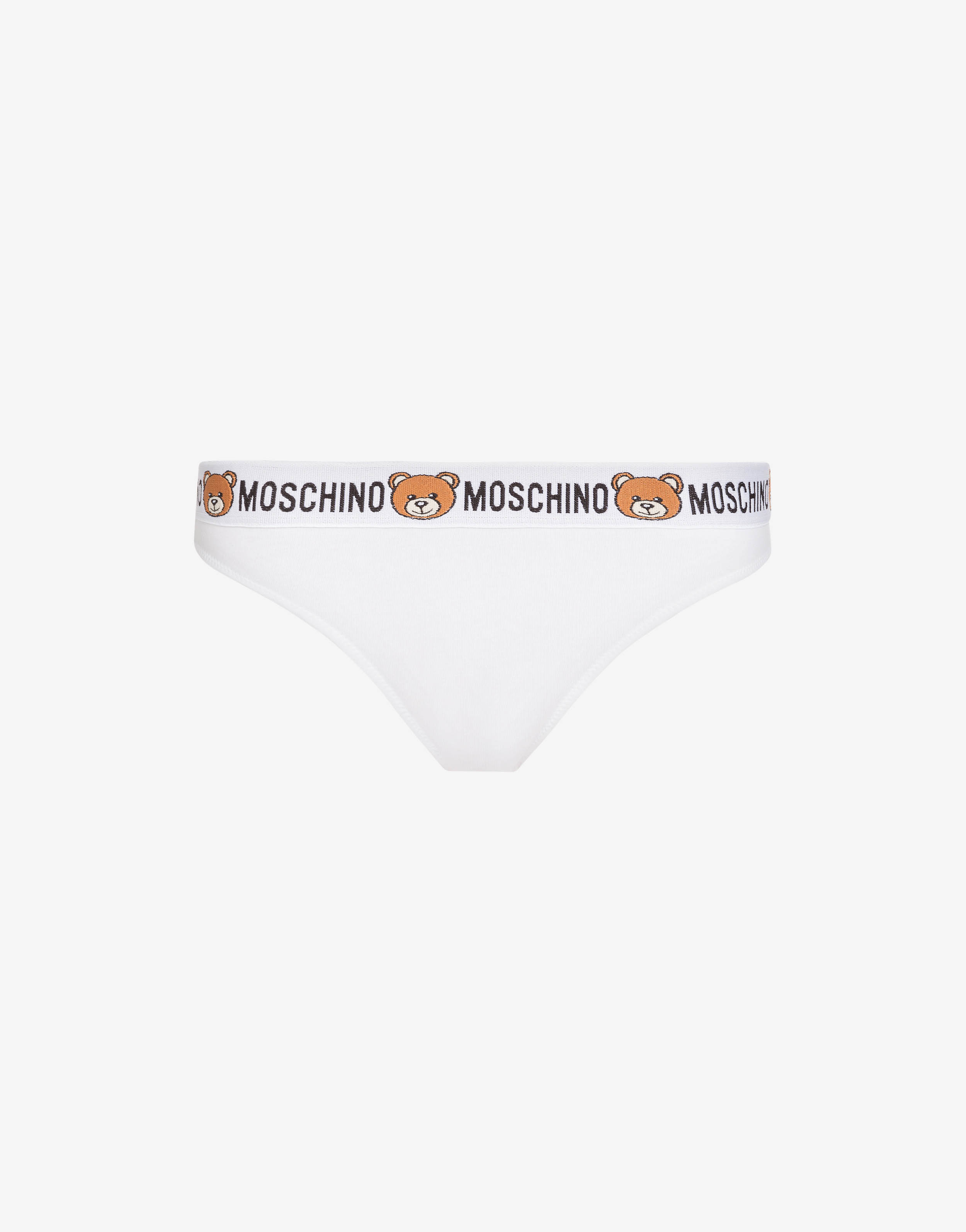 Moschino Underwear Teddy Bear - Briefs for Man - White - V1A138544020001