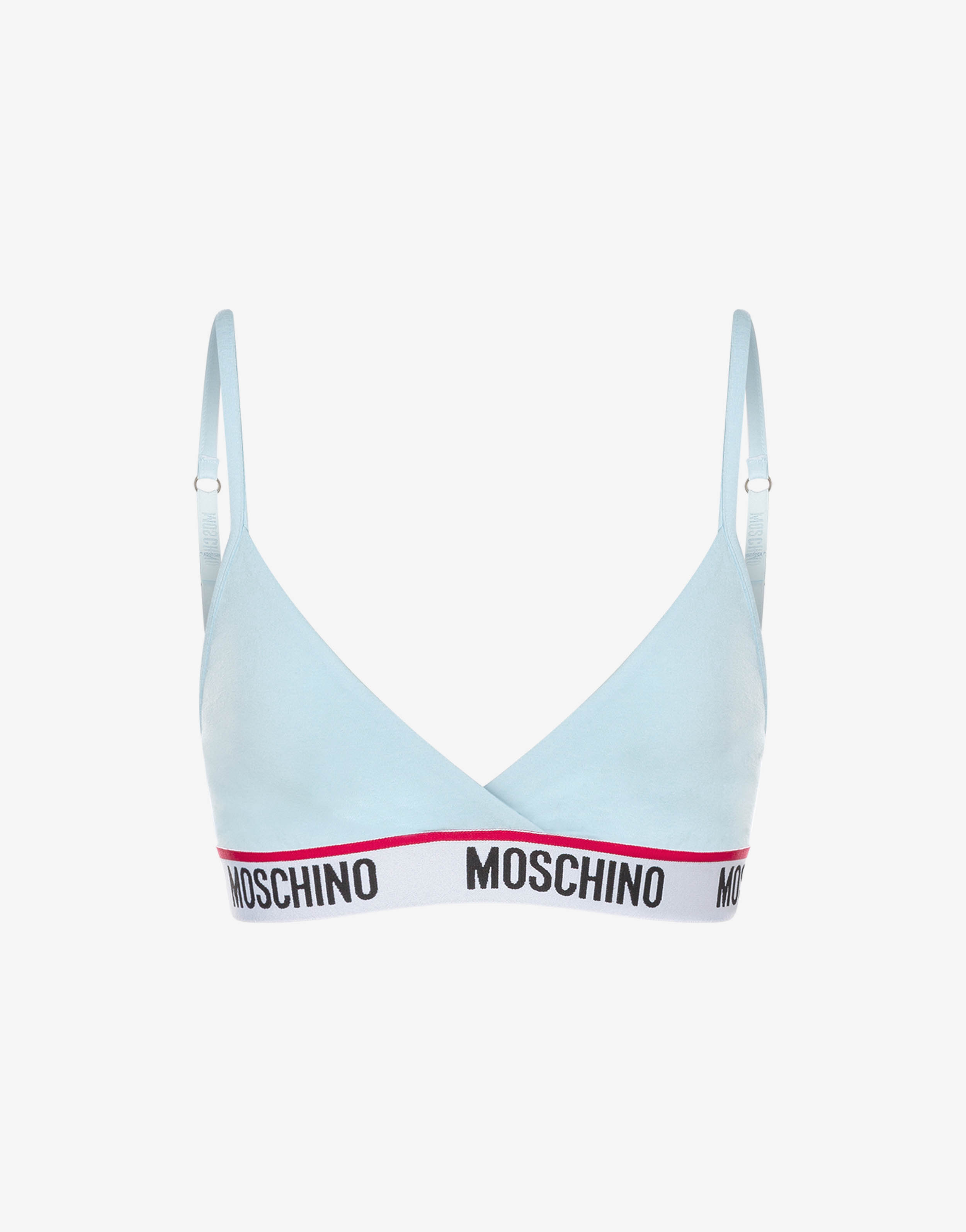 Logo Store Band Official triangle bra | Moschino
