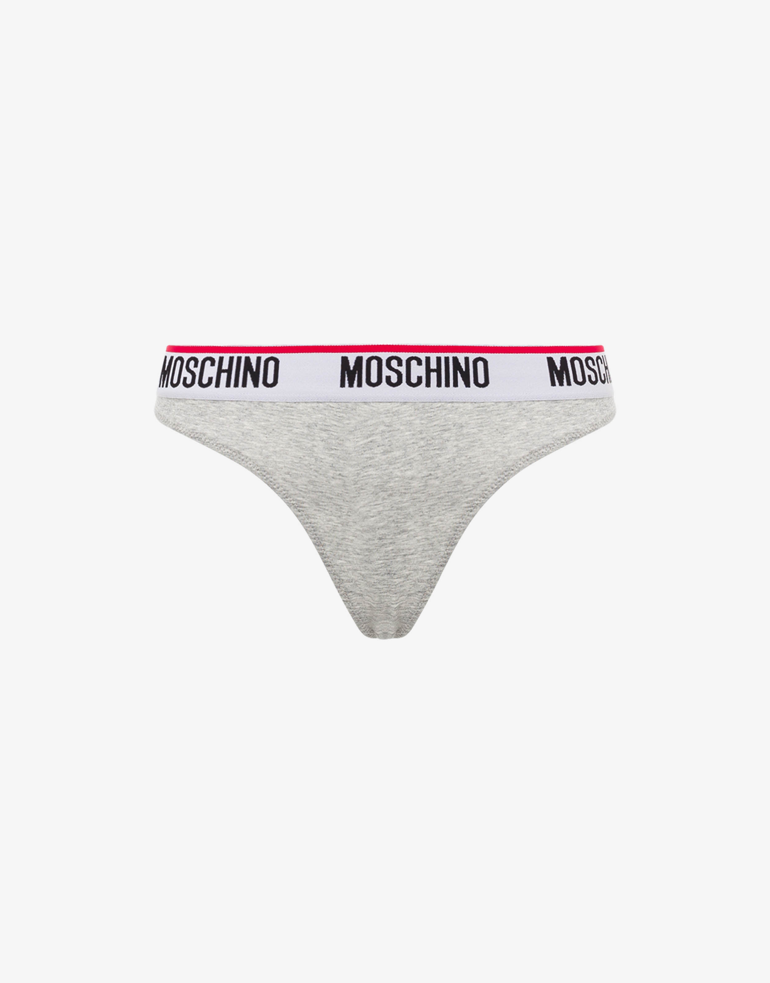 Moschino logo-waistband Thong - Farfetch