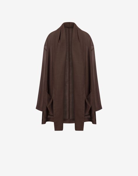 Wool Voile Duster