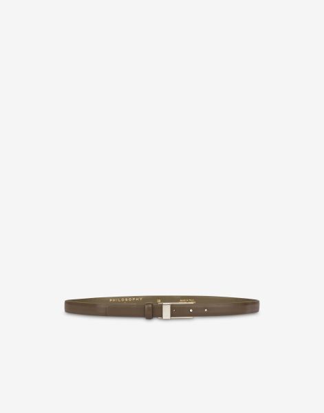 Calfskin belt