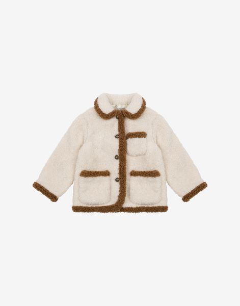 Kids' coat in soft fabric