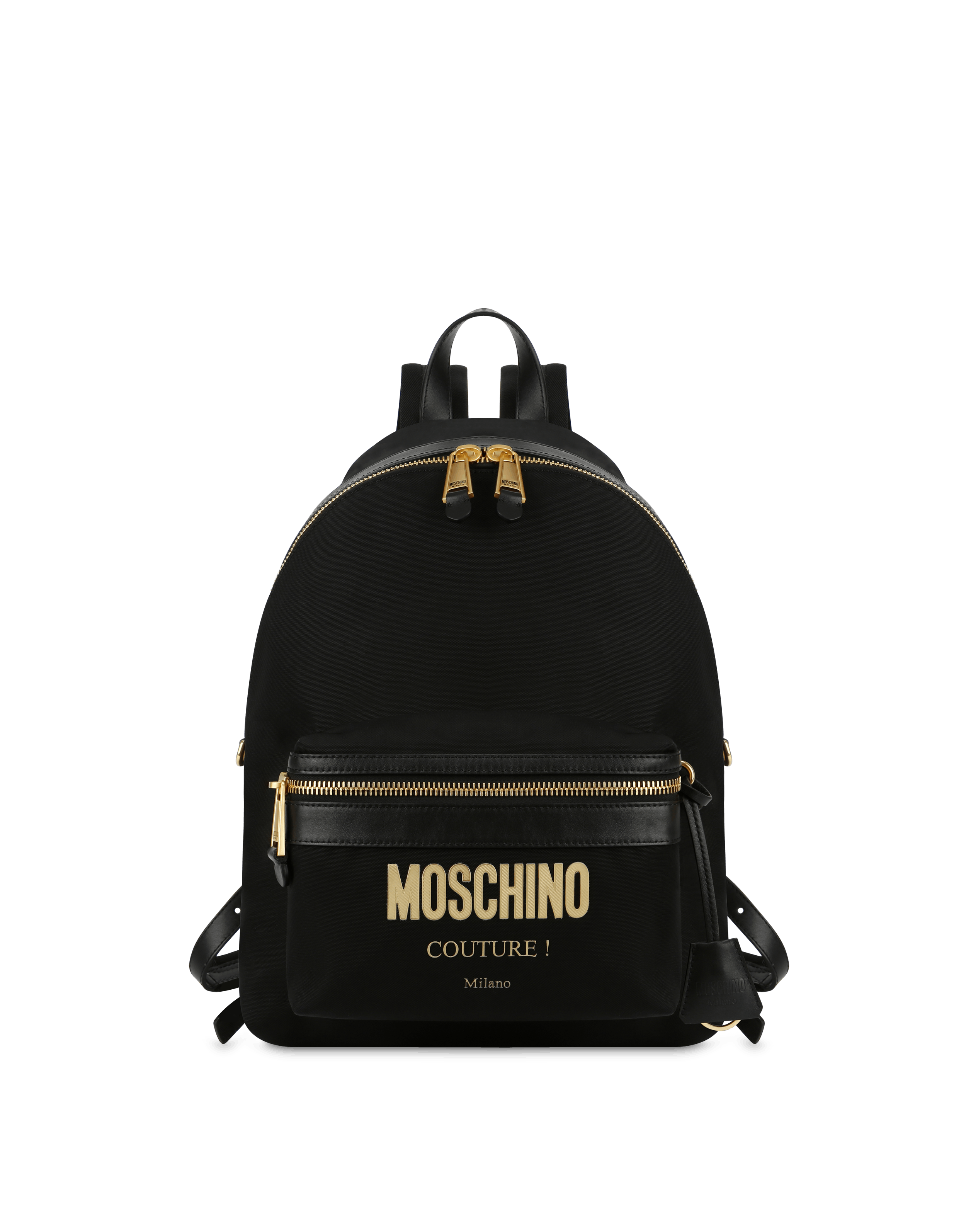Moschino Couture nylon backpack 